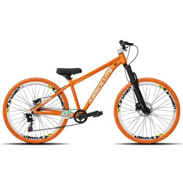 Imagem de Bicicleta do Grau Absolute Nero 5 Kit 1x7 Pneus Flame Freio a Disco Mecânico