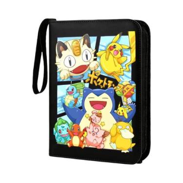 Imagem de Fichário Com Zíper Charizard Pokémon Para 400 Cartas De Jogo, Protetor