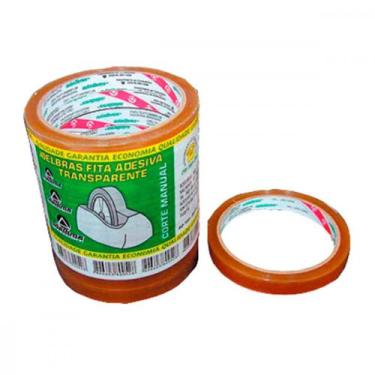Imagem de Fita Durex Adelbras 12 X 50 - Kit C/10 RL