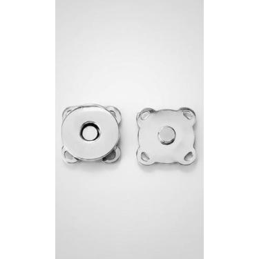 Imagem de Kit 10 Botões Imantados Magnéticos 18mm Níquel Fecho - Congratulations