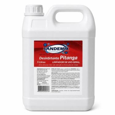 Imagem de DESINFETANTES SANDEMIX 5L  Limpeza, Perfume e Proteção, Pitanga