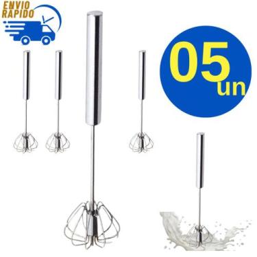 Imagem de Kit 5 Mixer Semi Automático Mistura Ingredientes Líquidos Pastosos par