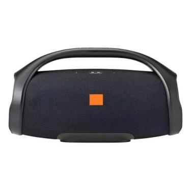 Imagem de Caixa De Som Boombox Grande Potente 35cm Portátil + Oferta Preto 127/2