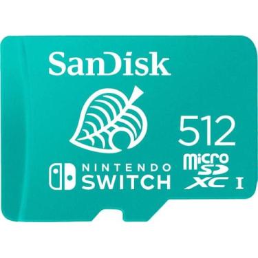 Imagem de SanDisk - Cartão de memória microSDXC UHS-I de 512 GB para Nintendo Sw