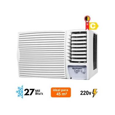 Imagem de Ar-Condicionado de Janela Midea 27.000 BTUs Frio Mecânico com Fluido Ecológico R410A - 220v