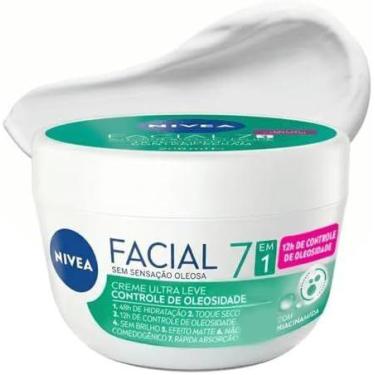 Imagem de Nivea Creme Facial Controle De Oleosidade Ultra Leve 7 em 1 100g