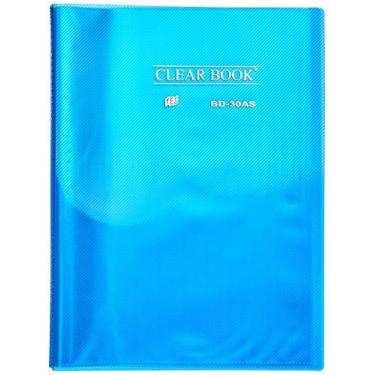 Imagem de Pasta Catálogo, A4, YES, BD30ASAZ, 30 sacos, Azul