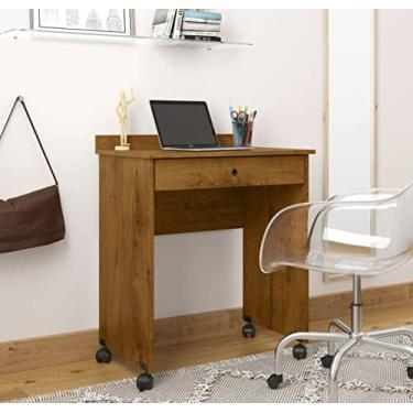 Imagem de Mesa para Computador ou Notebook com Gaveta Prisma - Freijó