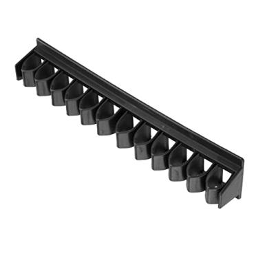 Imagem de Cabide organizador de rack de tachinhas suportes de para estábulos de Acessórios para porta-colheitas, PRETO