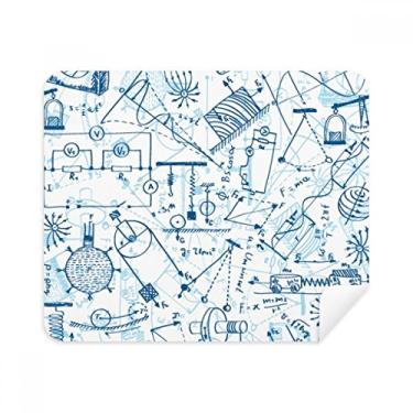 Imagem de Blue Physical Eletromagnético Mecânica Mecânica Pano de limpeza Limpador de tela 2 peças Tecido de camurça