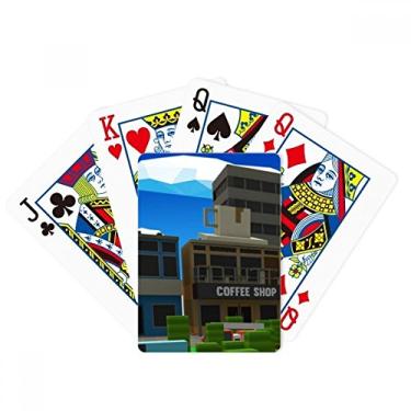 Imagem de DIYthinker Pixel Puzzle Cartoon ChickenGo Jogo Poker Baralho Presente de Mesa