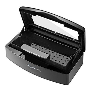 Imagem de Bandeja de esterilização de plástico hine-Ya, caixa de esterilização, bandeja de esterilizador de ferramentas de nail art, caixa de esterilizador Desa