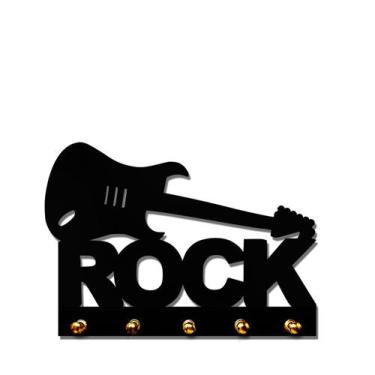 Imagem de Porta Chaves Guitarra Rock - Artelaser