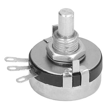 Imagem de 20 peças WTH118-2W Potenciômetro de junta única resistores variáveis eixo de 6 mm 3 pinos ohm potenciômetro (10K)