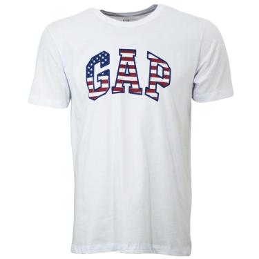 Imagem de Camiseta gap Flag Branca Masculina
