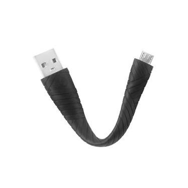 Imagem de Cabo Flex GEONAV Micro USB 12CM MI012B - CABO FLEX GEONAV MICRO USB 12CM REF.: MI012B