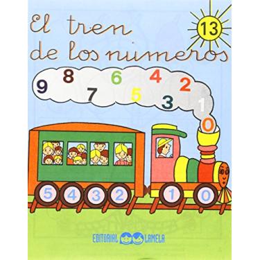 Imagem de LAMELA l03013 – The Train Book of Numbers 13