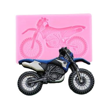Imagem de Molde De Silicone Moto Cross Piloto