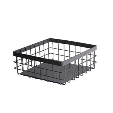 Imagem de SLEILIN Porta-guardanapos horizontal para mesas e bancadas de cozinha, suporte de guardanapo de aço, suporte de guardanapo plano vintage, dispensador de guardanapos de cozinha de fazenda, decoração rústica de aço resistente para cozinha e sala de jantar..