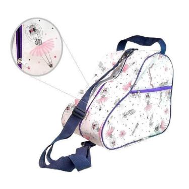 Imagem de Mochila Bolsa Para Patins Quad Infantil In Line Patinação