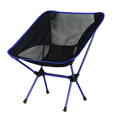 Imagem de Cadeiras dobráveis ​​de acampamento portáteis - dobráveis ​​ultraleves, cadeira de mochila leve empacotável em uma bolsa para atividades ao ar livre, acampamento, piquenique, caminhada leve
