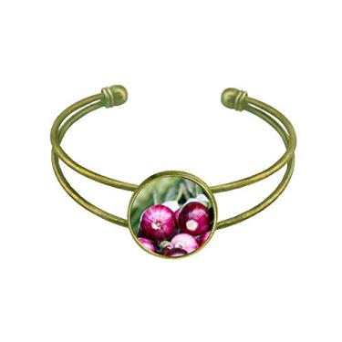 Imagem de Bracelete Pulseira Retrô com Cebola em Formato de Viagem Joia de Punho Aberto Retrô da Picture Fresh