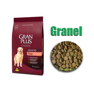 Imagem de Ração Para Cães Gran Plus Choice Carne E Frango A Granel 1 Kg