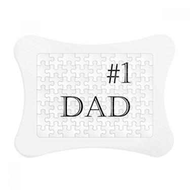 Imagem de Moldura de quebra-cabeça No.1 para decoração de fotos do festival dos pais