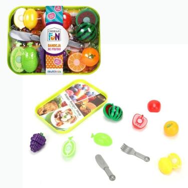 Imagem de Brinquedo Bandeja De Frutas Creative Fun Blistado Multikids