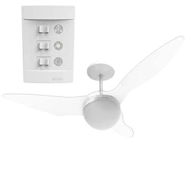 Imagem de VENTILADOR DE TETO ALISEU TERRAL CRISTAL COM CONTROLE DE PAREDE 127V