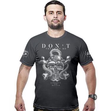 Imagem de Camiseta Militar Don't Tread On Me Hurricane Line - Team Six