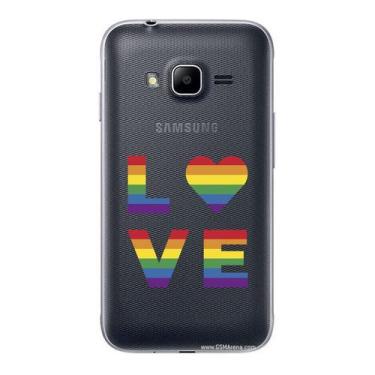 Imagem de Capa Case Capinha Samsung Galaxy J1 Mini Arco Iris Love - Showcase