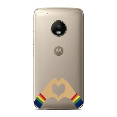 Imagem de Capa Case Capinha Motorola Moto G5 Plus Arco Iris Amor - Showcase