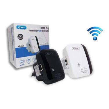 Imagem de Repetidor Extensor de sinal wifi 300 Mbps KP 3005