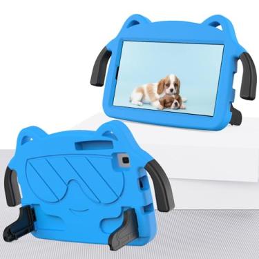 Imagem de Capa para tablet Lightweight EVA Protective Case Compatible with Samsung Galaxy Tab A 8.0 (2019) SM-T290,SM-T295 Durable Shockproof Cover for Kids - Cute and Safe Tablet Shell (Size : Blue+black)
