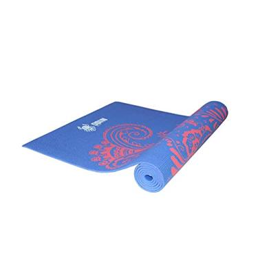 Imagem de Tapete para Yoga Estampado Colchonete Pilates Pvc Odin Fit