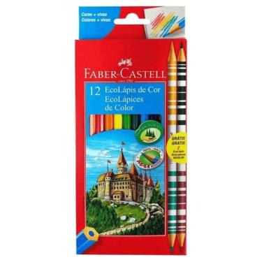 Imagem de Lápis de cor 12 cores 120112/2B Faber-Castell
