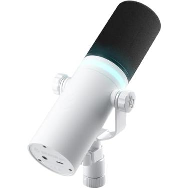 Imagem de Microfone BEACN USB dinâmico leve para PC | Microfone profissional para podcast, jogos, streaming | Microfone de mesa de qualidade de estúdio para YouTube, Twitch e gravação | Microfone para PC, jogos