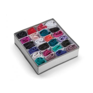 Imagem de Organizador De Calcinhas  Até 24 Pçs Branco My Closet Ordene