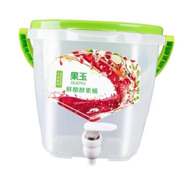 Imagem de Generic Jarra de bebida de barril de de 5l, balde de fermentação de barril reforçado, dispensador de bebidas para clube, férias, churrasco de bar de