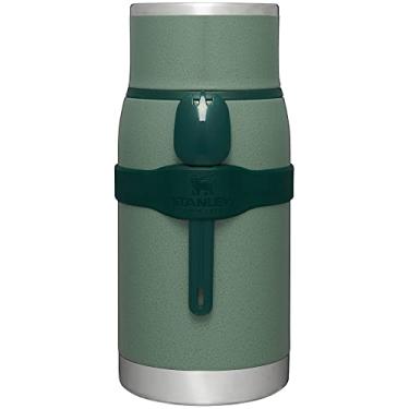 Imagem de Stanley Adventure To Go Pote isolado para alimentos com tampa de copo e garfo - 1,020 g - Recipiente para alimentos isolado de aço inoxidável - Livre de BPA e pode ser lavado na lava-louças
