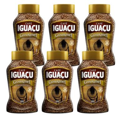 Imagem de Café Solúvel Iguaçu Gourmet Pote 100g 06 Unidades