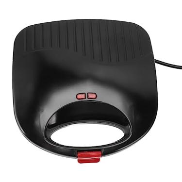 Imagem de Panini Press Maker Bar Panini Maker Eu Plug Home Indoor Grill Máquina de café da manhã Prensa Elétrica Grill Fritadeira de Malha Com Mini Steak Maker Sanduicheira 220V Grelhado