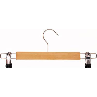 Imagem de Cabide de Madeira Vizapi Adulto Wood 33X11Cm Saia Natural