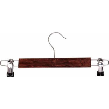 Imagem de Cabide de Madeira Vizapi Adulto Wood 33X11Cm Saia