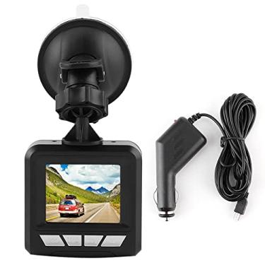 Imagem de 2.4in 720P Gravador de condução de carro HD Dash Camera LCD Display DVR Loop Recording 170 ° Wide Angle Dashcam