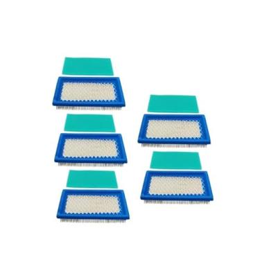 Imagem de MOWFILL Pacote com 5 filtros de ar 17211-ZG9-M00 com pré-filtro de substituição 17210-ZG9-M00 Honda 08170-ZG9-M00 08170-ZG9-M01 17211-ZG9-M00 17218-ZG9-M00 para Honda GXV144 0 HR21 5 HRB215 HRC215