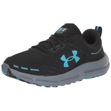 Imagem de Under Armour Tênis de corrida masculino Charged Assert 10, (003) Surf preto/preto/azul, 9