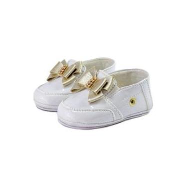 Imagem de Mocassim de bebe menina recem nascido sapatinho infantil criança conforto-Feminino