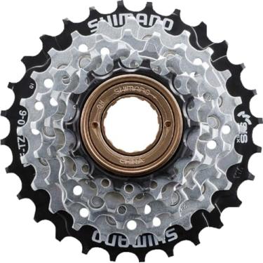 Imagem de SHIMANO 6 Velocidades Bicycle Freewheel Replacement Cluster - MF-TZ510-14-28 - EMFTZ5106428CP